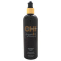 12 oz bottle of CHI Argan Oil Shampoo featuring black and gold branding.