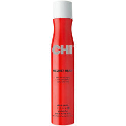 A 10oz bottle of CHI Helmet Head Extra Firm Hold Hairspray