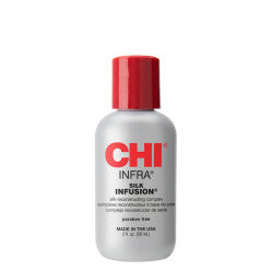 Bottle of CHI Infra Silk Infusion 2oz leave-in treatment
