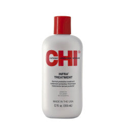 CHI Infra Thermal Protective Treatment bottle in white and red packaging 12oz