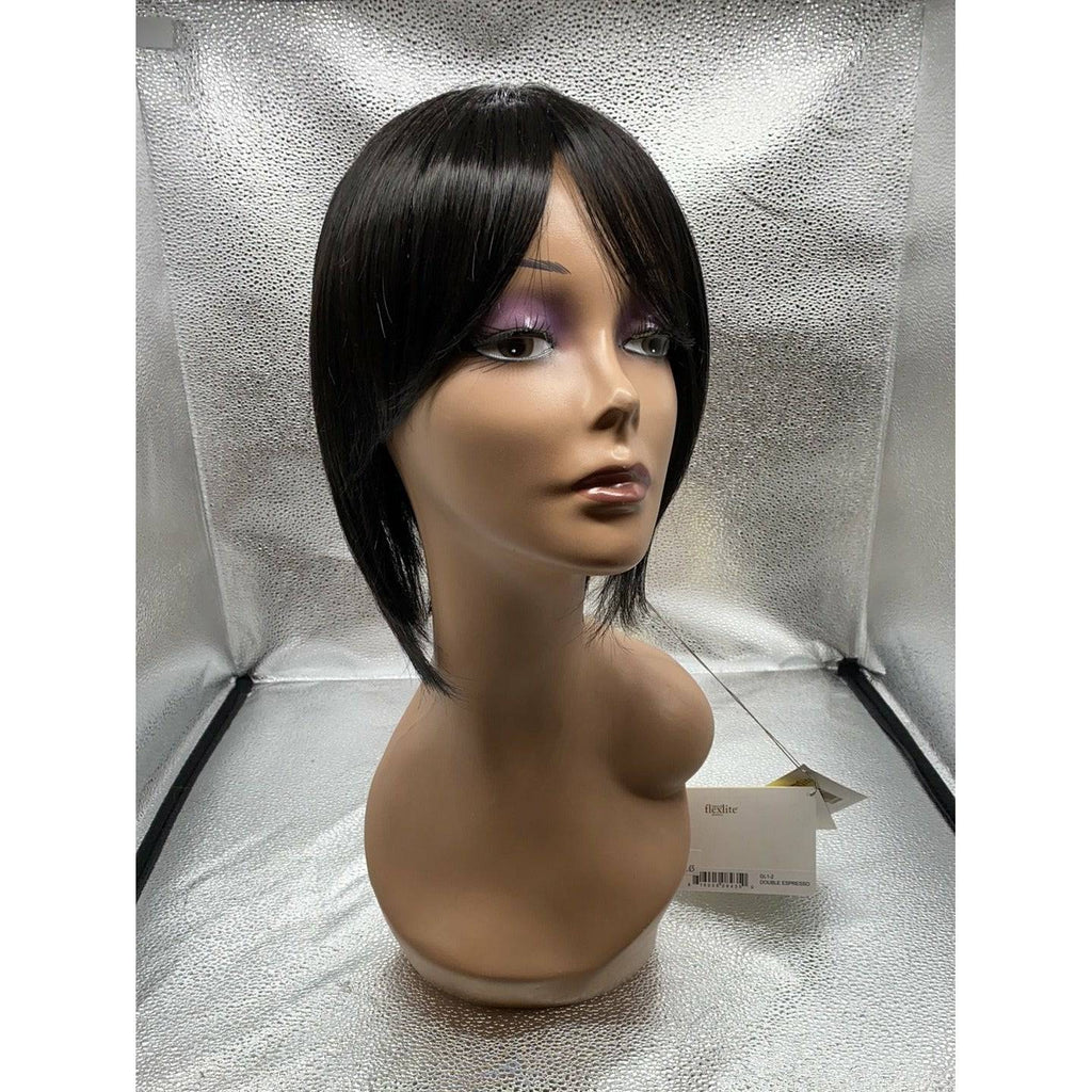 Chic Choice Sculpted Short Wig with Tapered Fringe and Layers