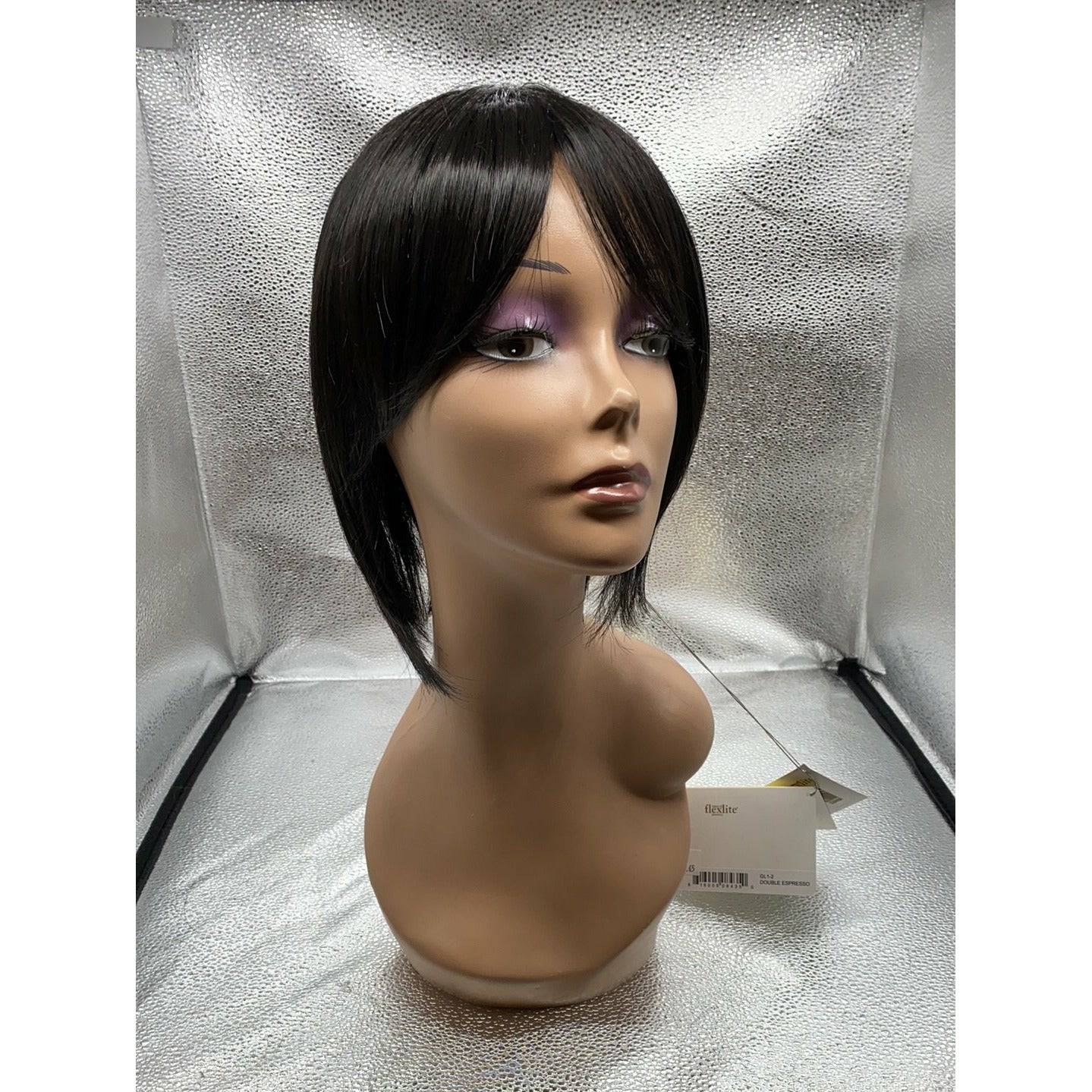 Chic Choice Sculpted Short Wig with Tapered Fringe and Layers