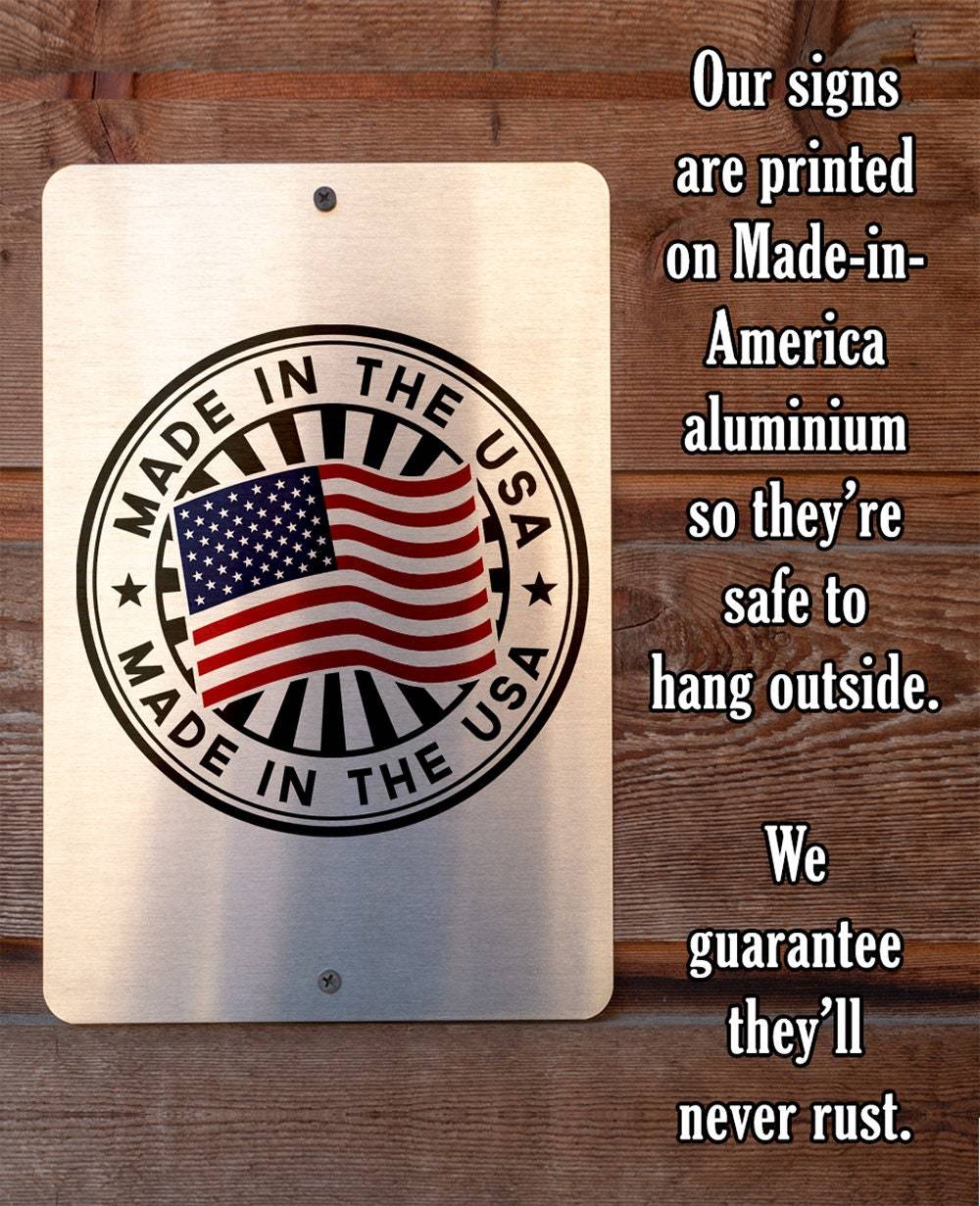 Chicken Coop Rules - Metal Sign