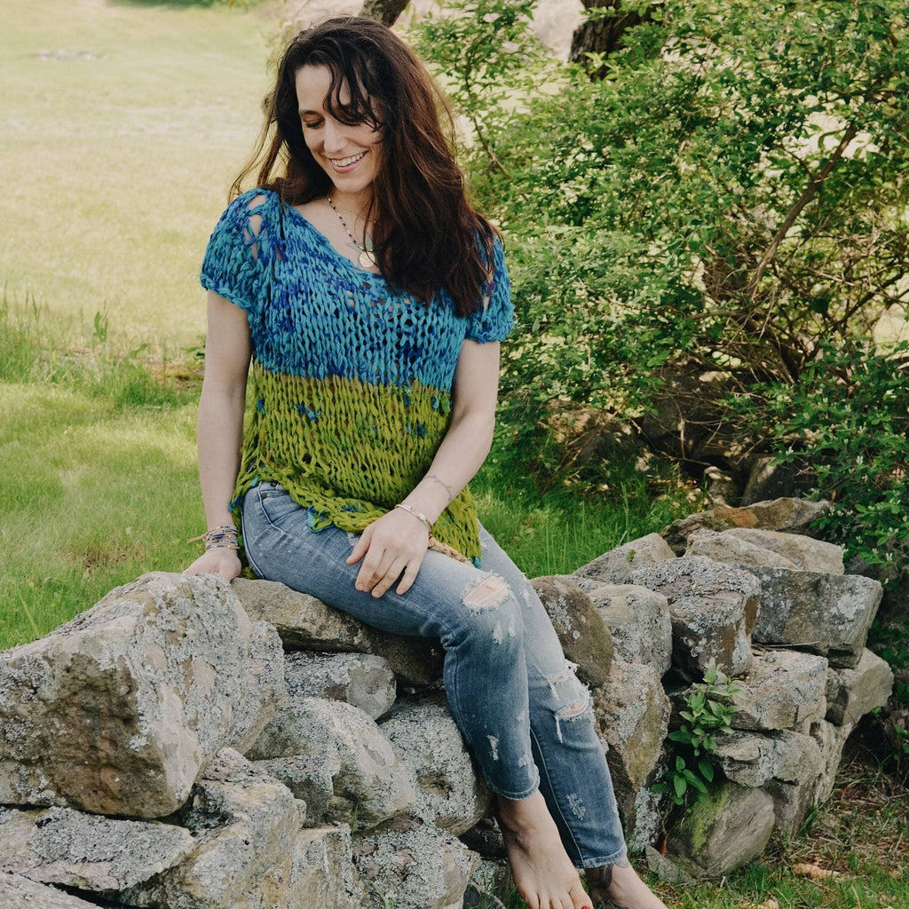 Bohemian Chiffon Summer Layering Top