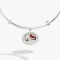 Snowman Chill Out Charm Bangle with Heart Sunglasses