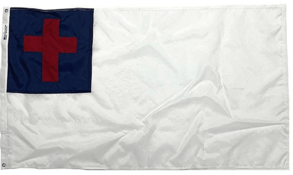 Christian Cross Outdoor Nylon Flag