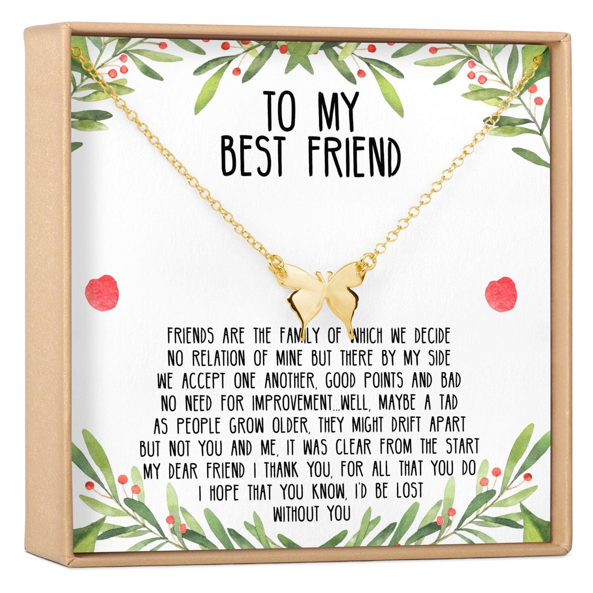 Christmas Gift for Best Friend Necklace, Multiple Styles