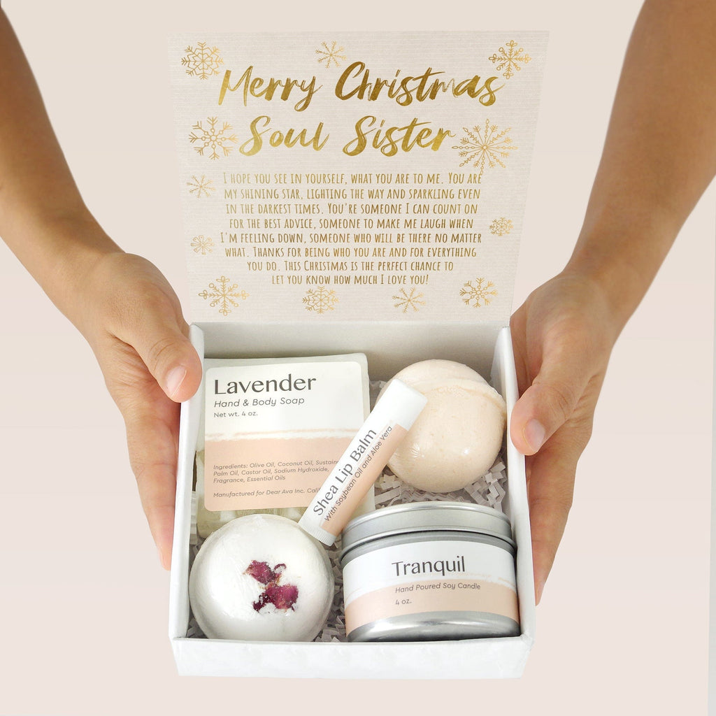Christmas Gift for Best Friend Spa Gift Box