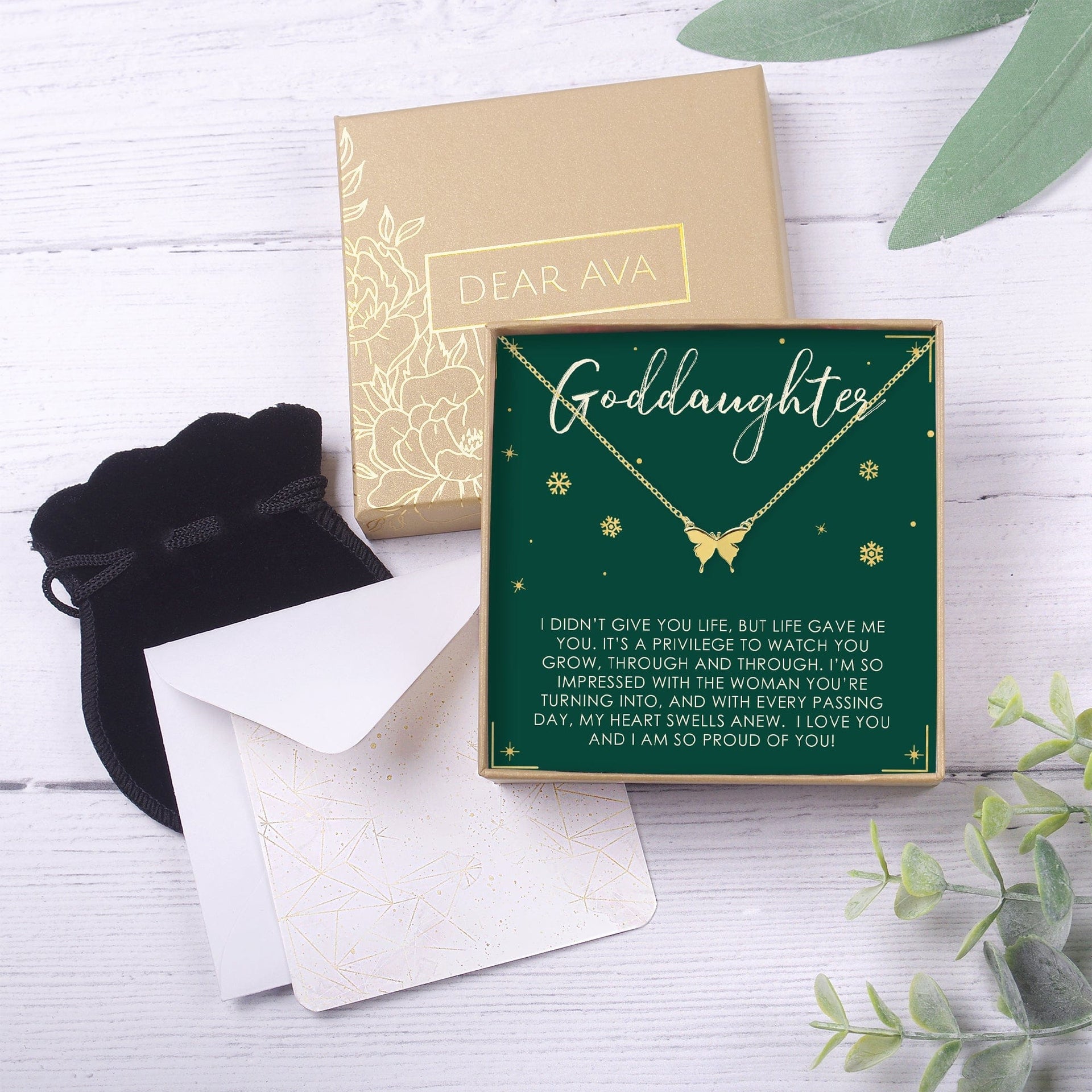 Christmas Gift for Goddaughter Necklace, Multiple Styles