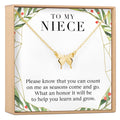 Christmas Gift for Niece Butterfly Pendant Necklace