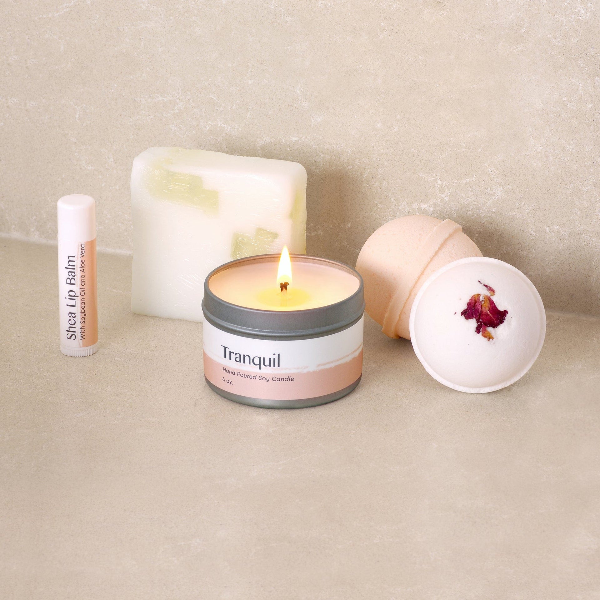 Christmas Gift for Sister Double Circle Necklace Gift Box Set