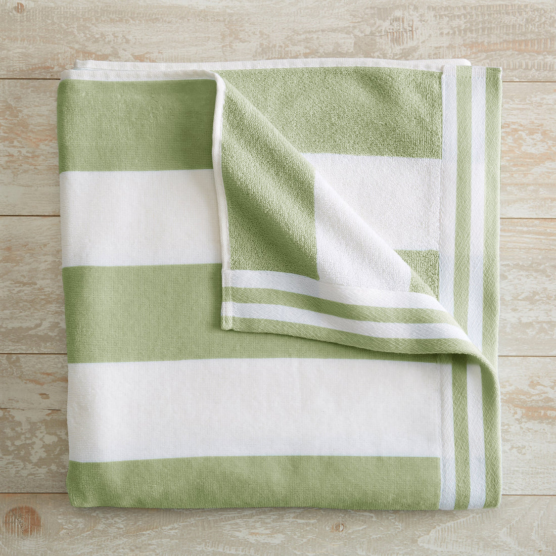 Striped Cabana Beach Towel 100% Cotton Ultra-Soft Pool Towel