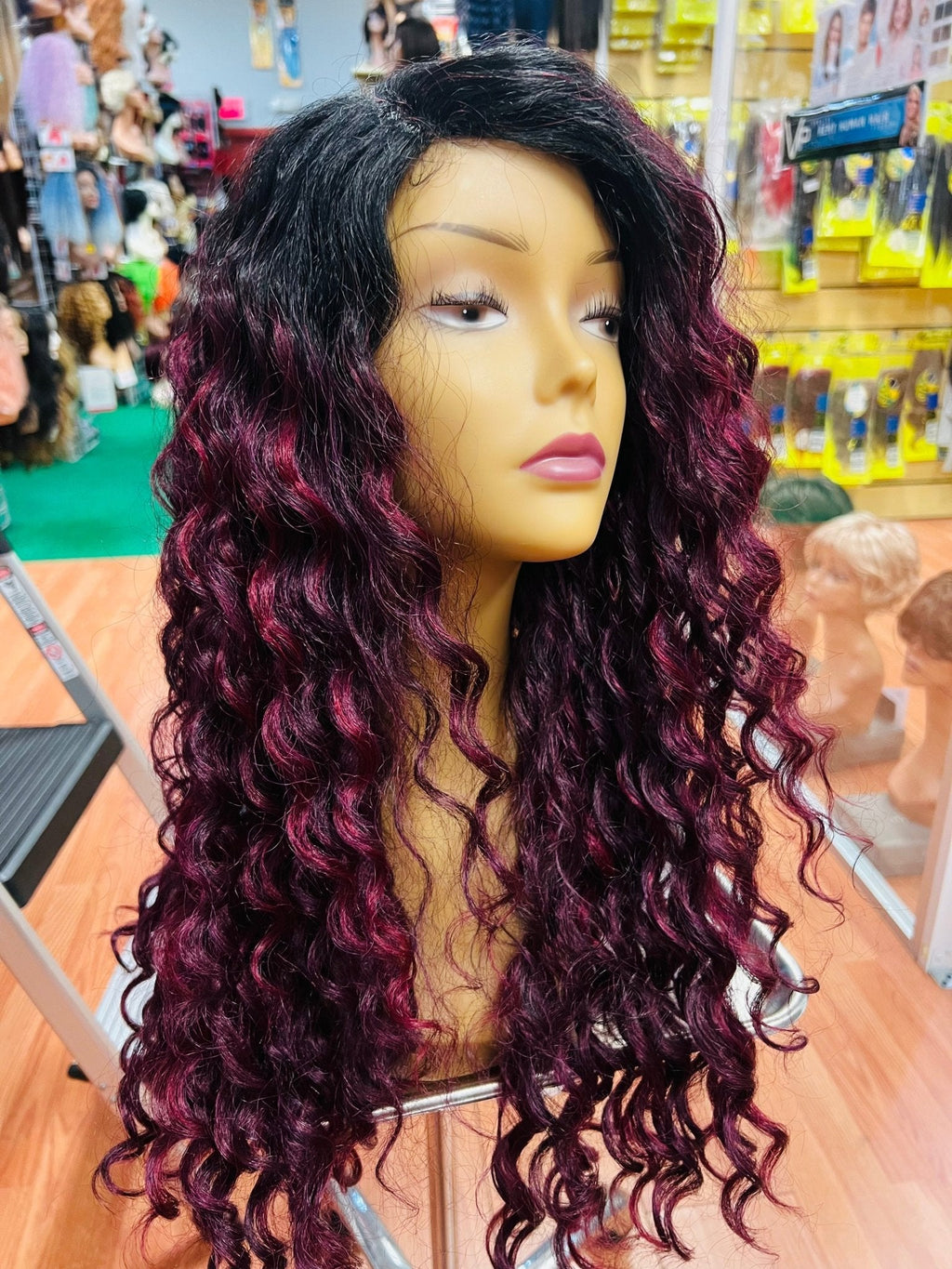 Ciao Bella Heat Friendly Synthetic Wavy Long Layered Wig