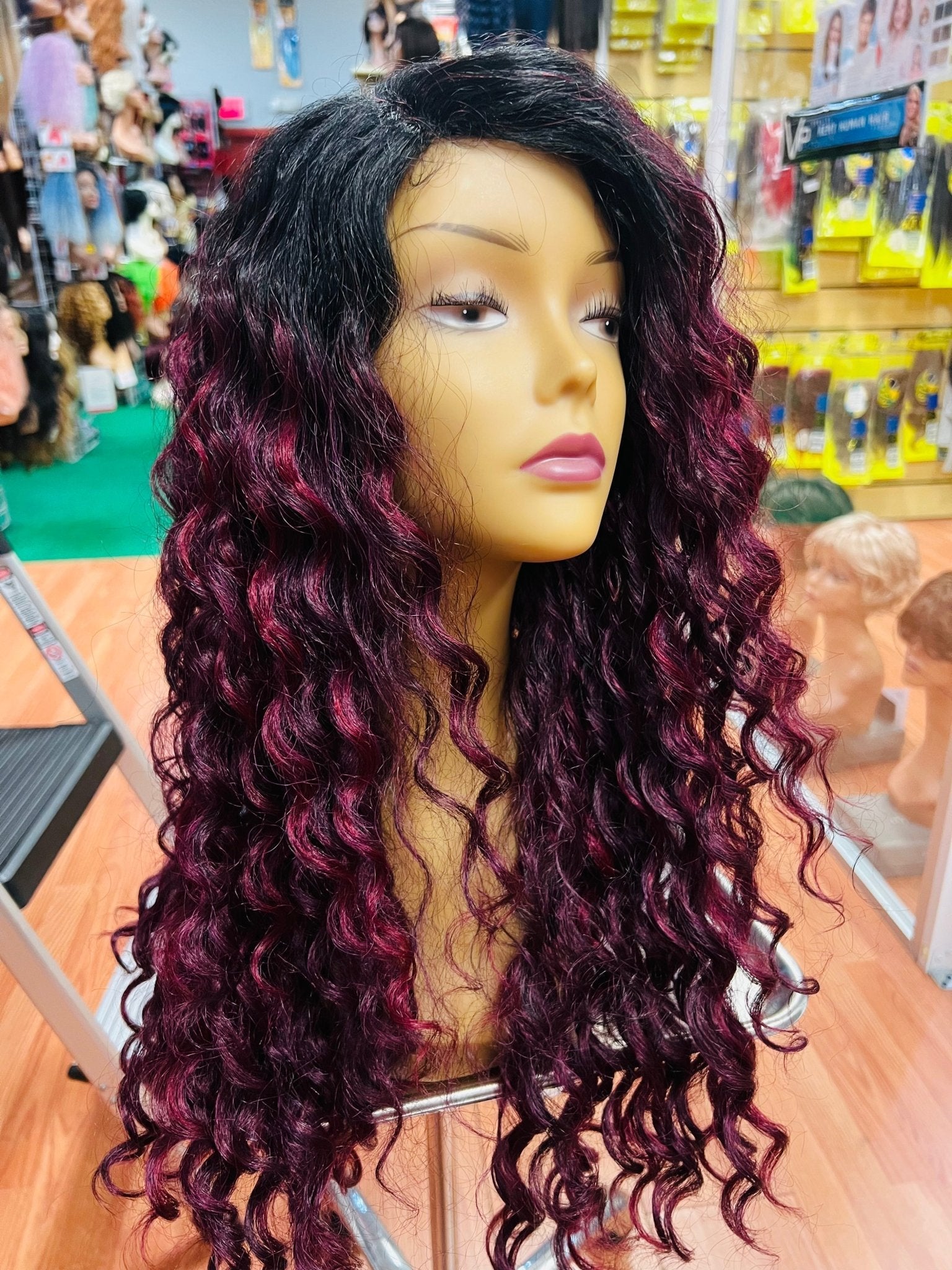 Ciao Bella Heat Friendly Synthetic Wavy Long Layered Wig