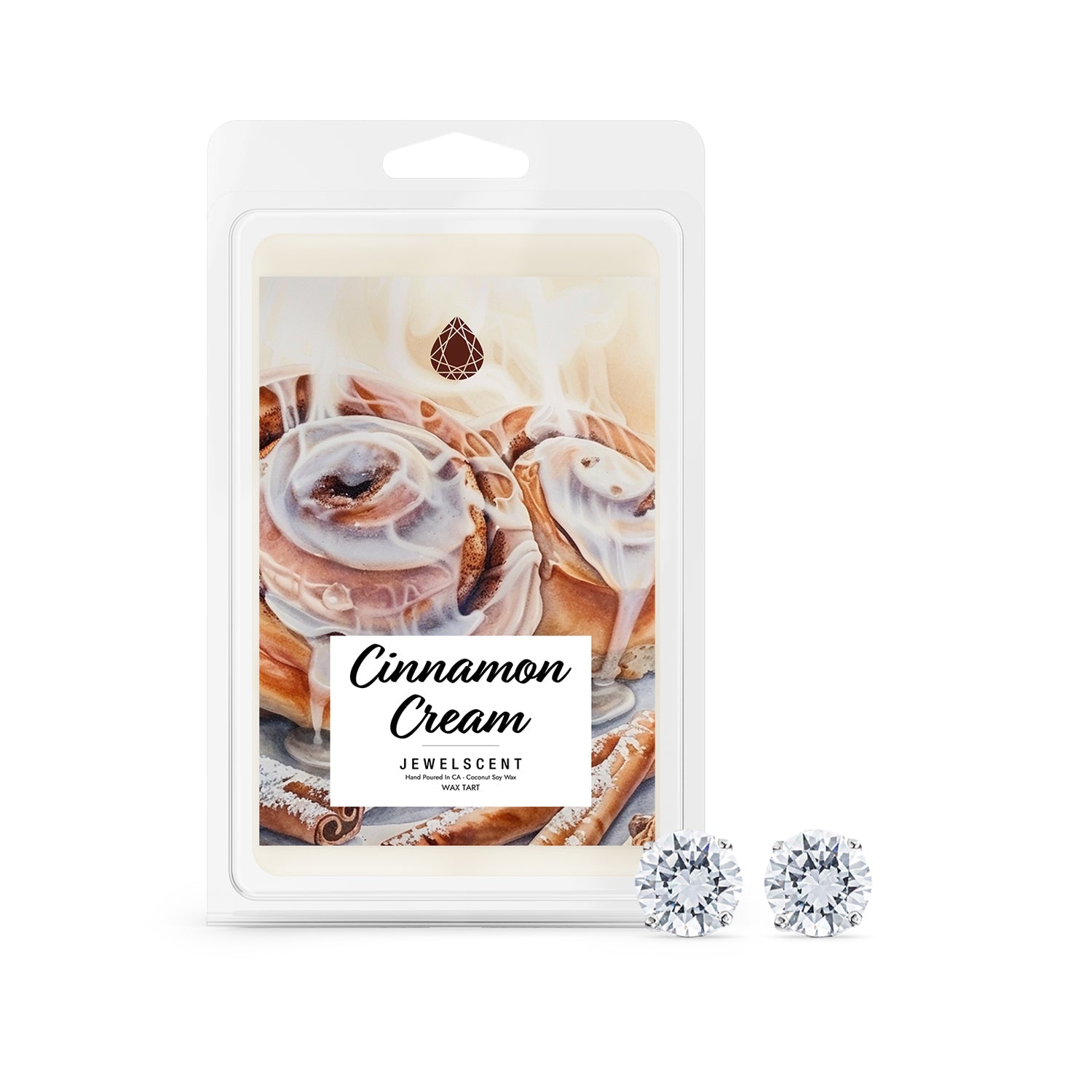 Cinnamon Cream Jewelry Wax Tart