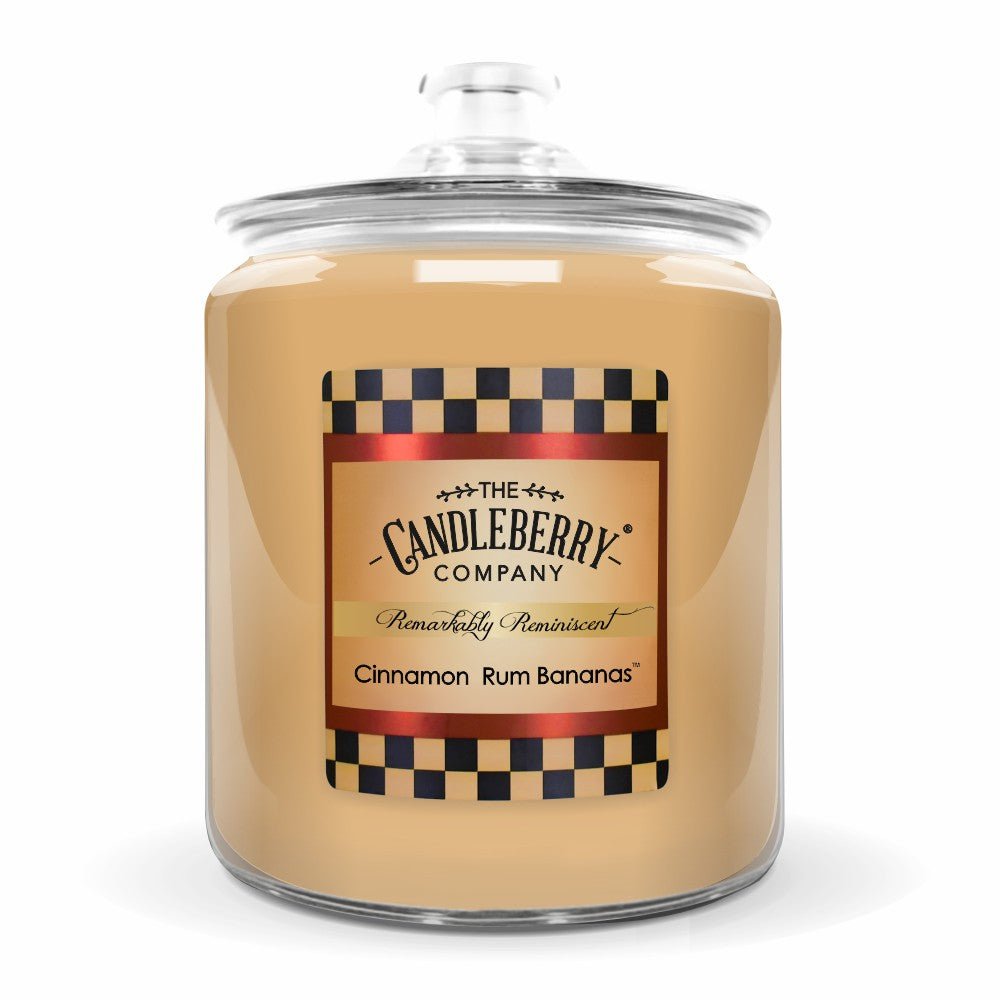 Cinnamon Rum Bananas 4-Wick Cookie Jar Candle | Spiced Vanilla