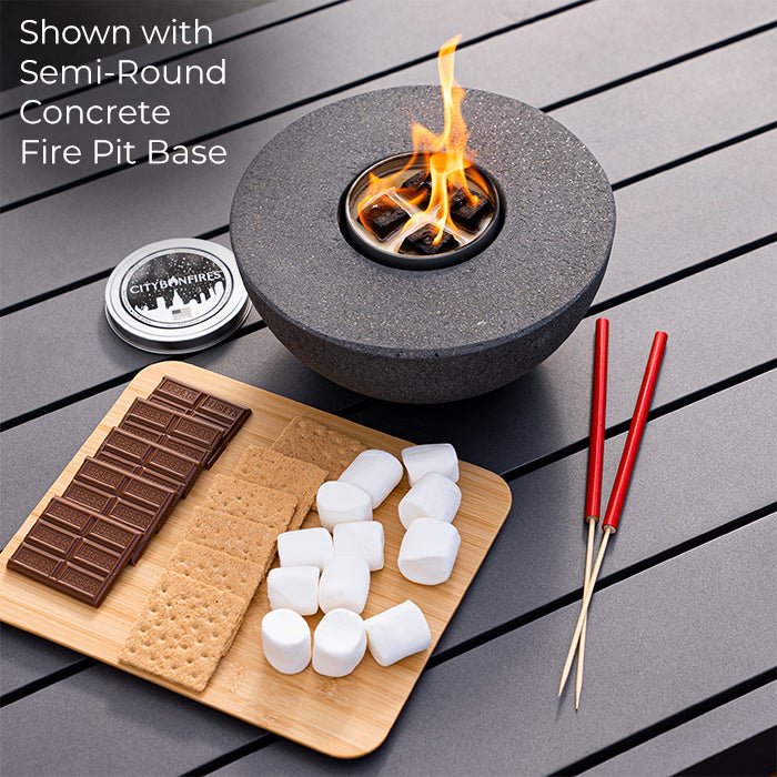 Original Portable Fire Pit 10-Pack - Handmade Minimalist Metal