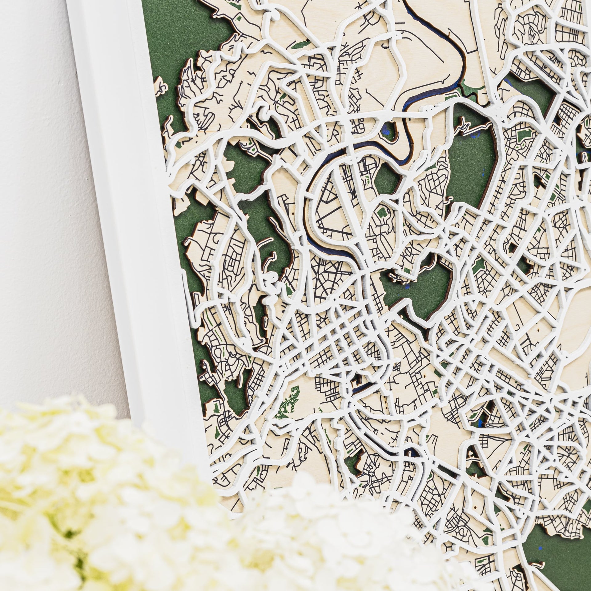 3D City Map Rome Top - Stylish Graphic Print Apparel