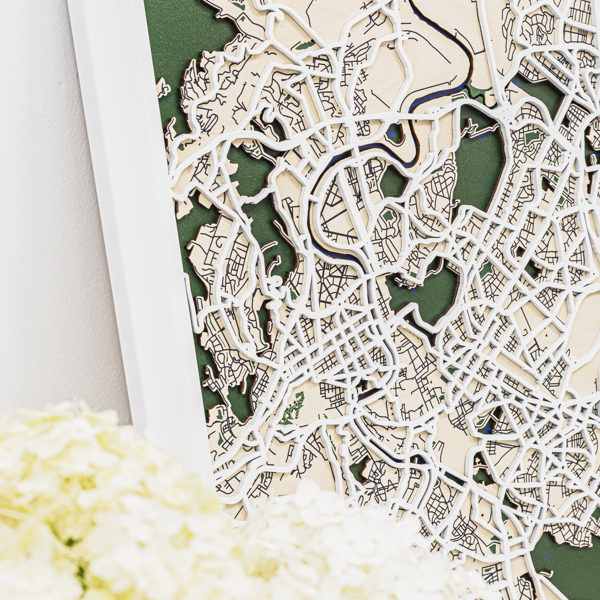 3D City Map Rome Top - Stylish Graphic Print Apparel