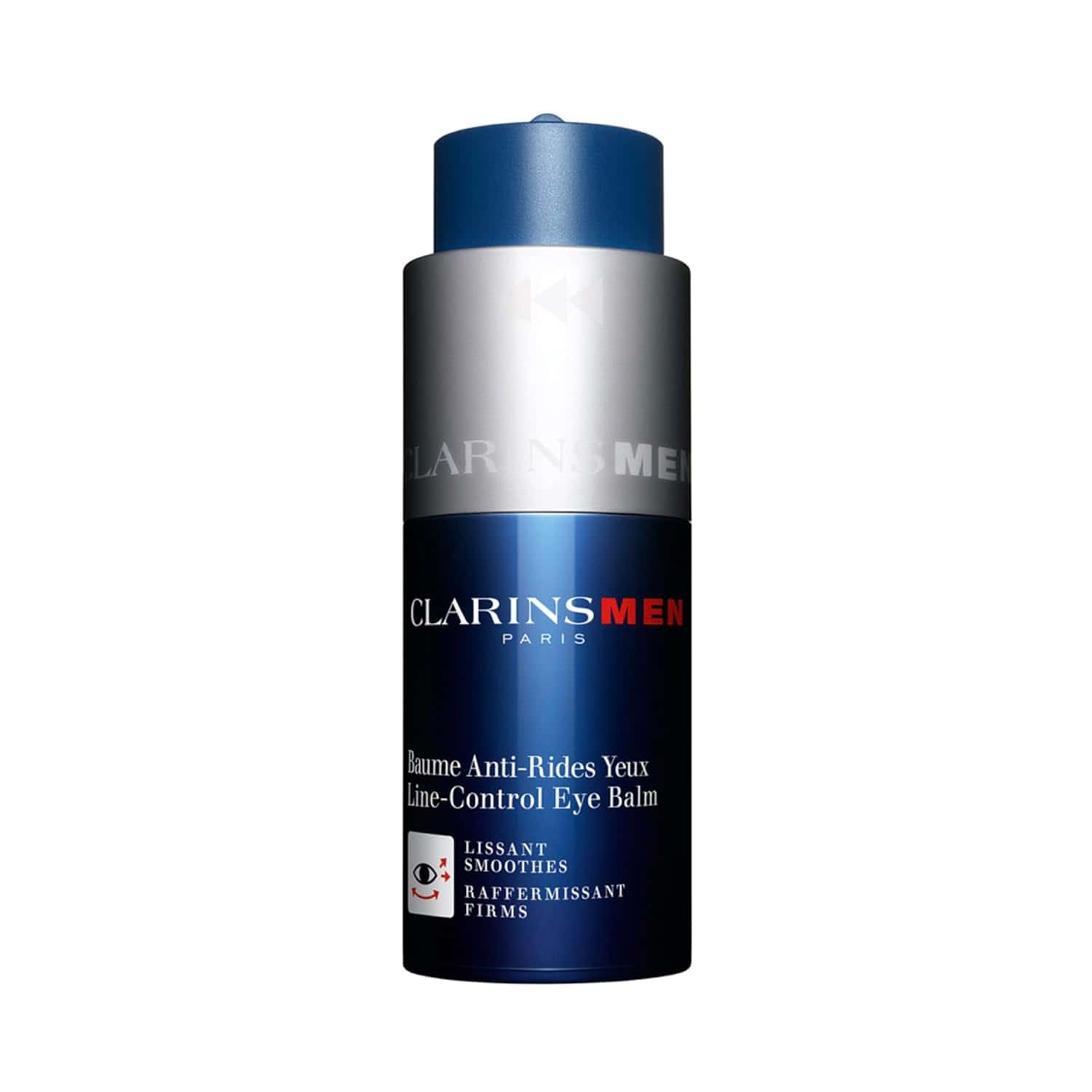 ClarinsMen Line-Control Eye Balm 0.6 OZ bottle for men's anti-aging skincare