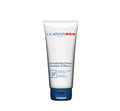 ClarinsMen 7 OZ Shampoo & Shower gel bottle, a 2-in-1 hair and body wash for men.