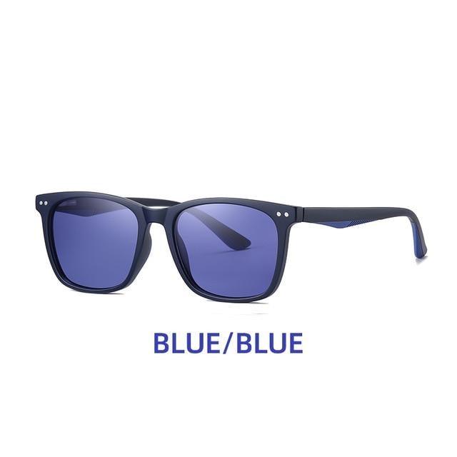 Vintage Square Polarized Sunglasses – Retro Unisex Sun Glasses