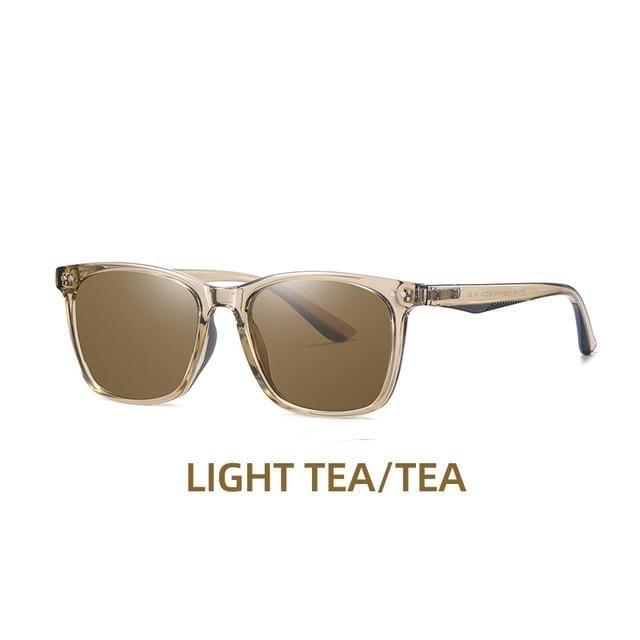 Vintage Square Polarized Sunglasses – Retro Unisex Sun Glasses