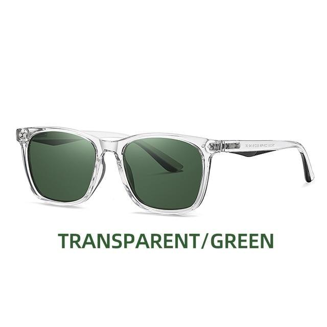 Vintage Square Polarized Sunglasses – Retro Unisex Sun Glasses