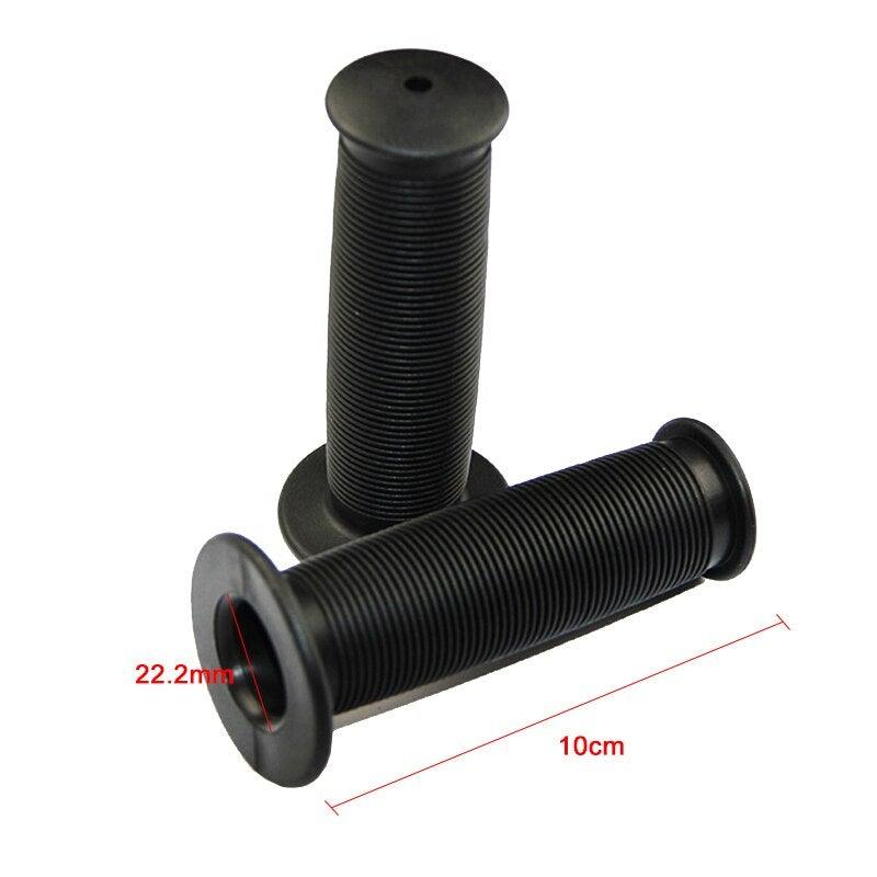 Classic Black Mushroom Handlebar Grips for Kids Bikes