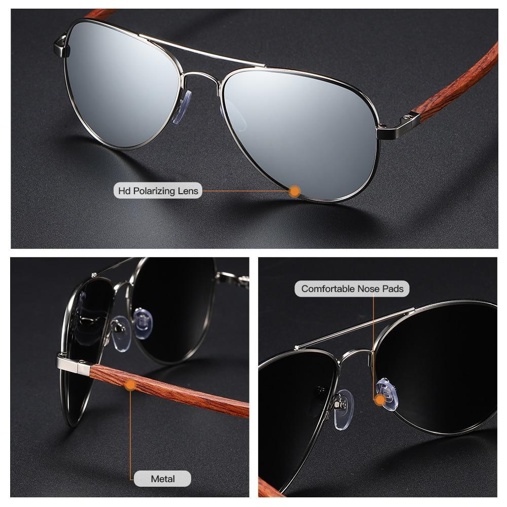 Classic Pilot Polarized Sunglasses for Men and Women UV400