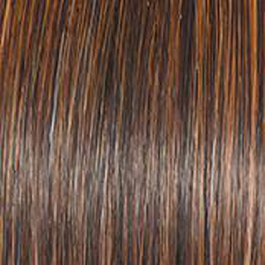 Classic Cut Women’s Wig Multi-Tonal Brown and Blonde Highlights