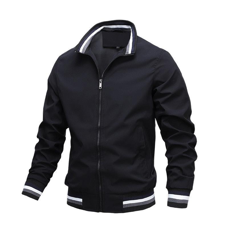 Men’s Lightweight Casual Slim Fit Windbreaker Jacket