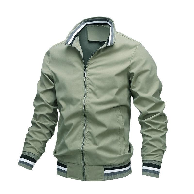Men’s Lightweight Casual Slim Fit Windbreaker Jacket