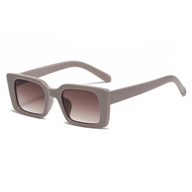 Vintage Rectangle Sunglasses for Women