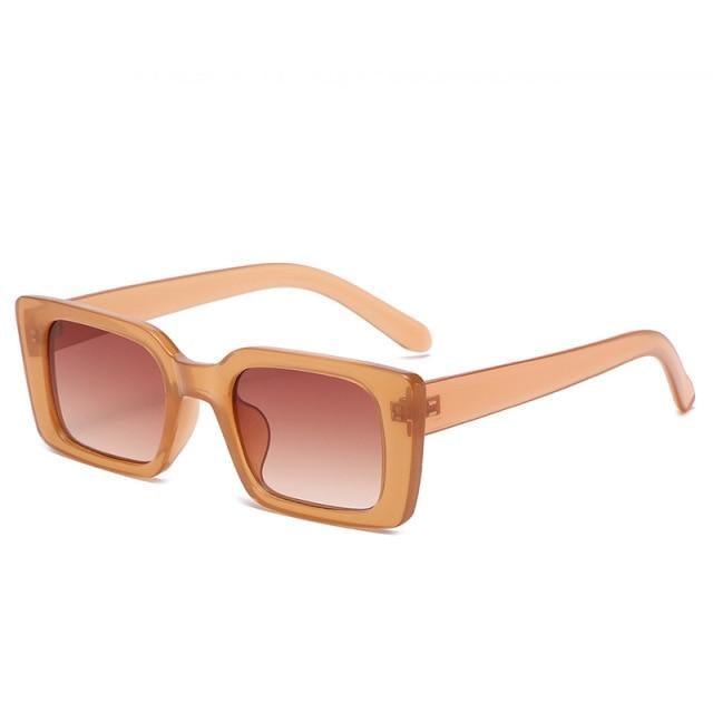 Vintage Rectangle Sunglasses for Women