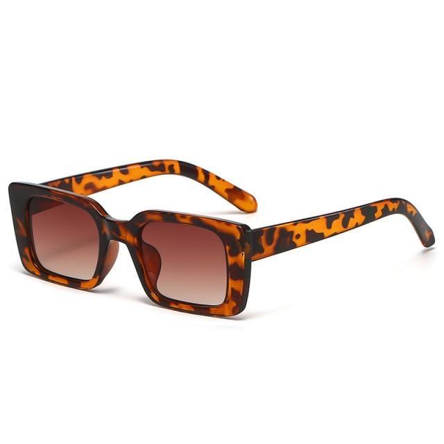 Vintage Rectangle Sunglasses for Women