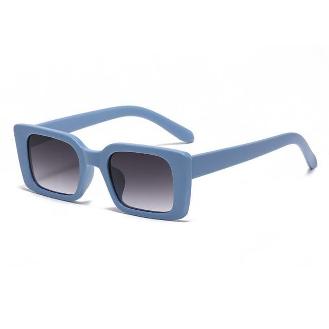 Vintage Rectangle Sunglasses for Women