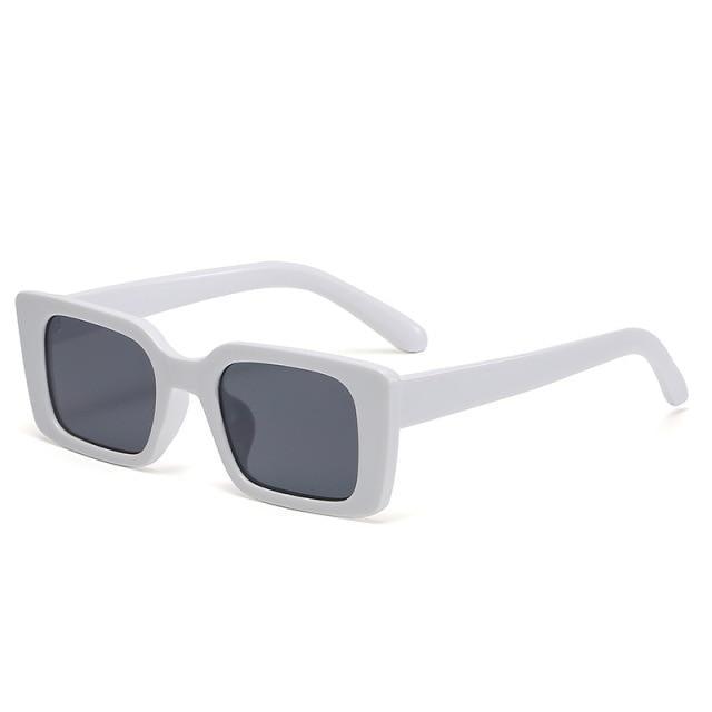 Vintage Rectangle Sunglasses for Women