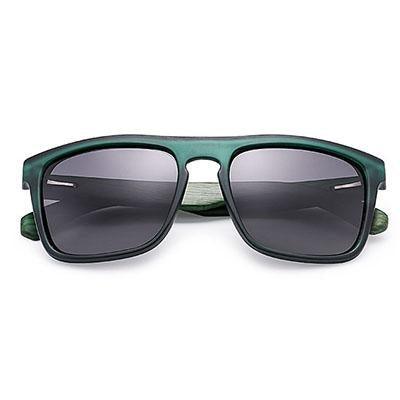 Retro Polarized Rectangle Sunglasses Eco-Conscious Design