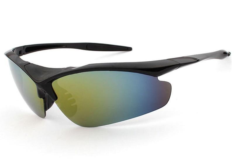 Multicolor Cycling Sunglasses with Windproof Photochromic Lenses