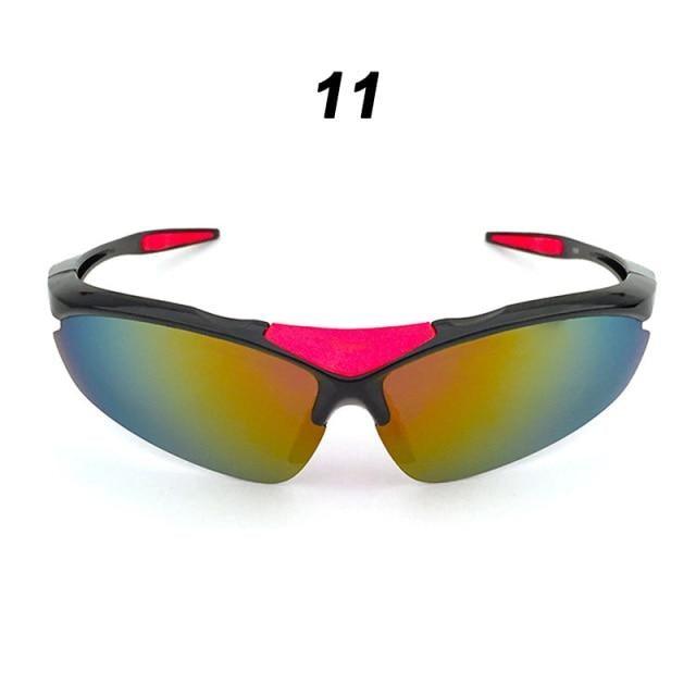 Multicolor Cycling Sunglasses with Windproof Photochromic Lenses