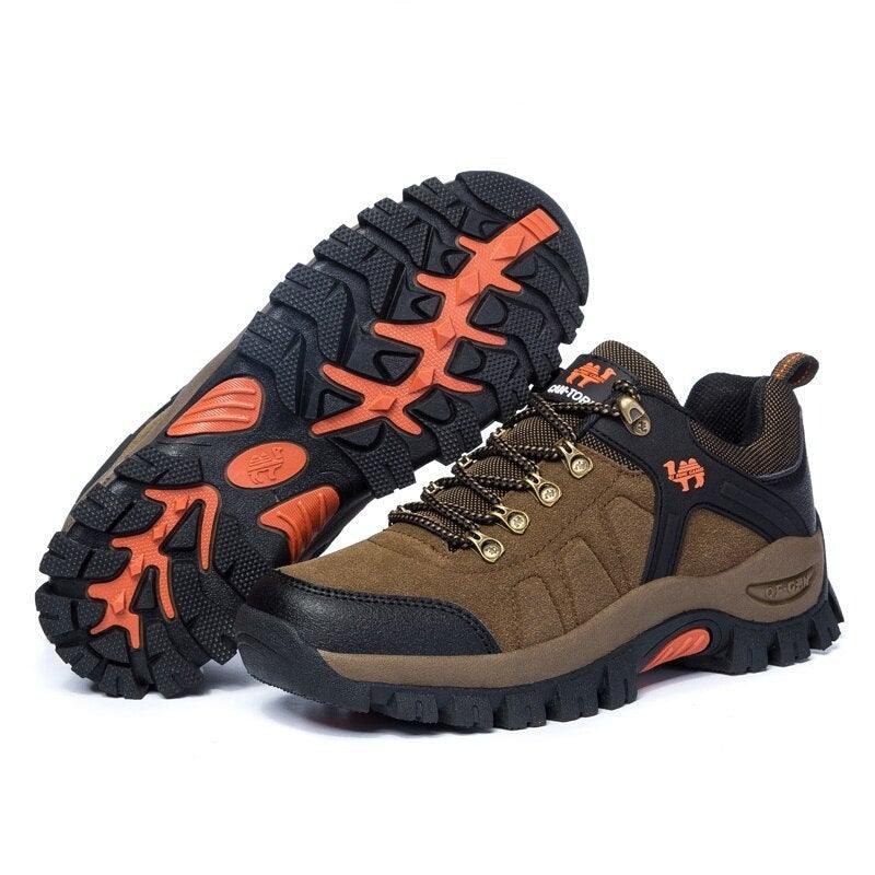 Men's Mid-Top Hiking Boots – Durable Water-Resistant Outdoor Shoes