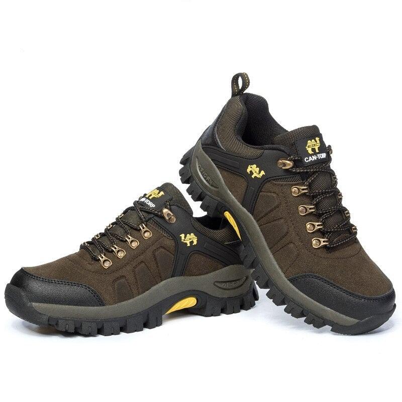 Men's Mid-Top Hiking Boots – Durable Water-Resistant Outdoor Shoes