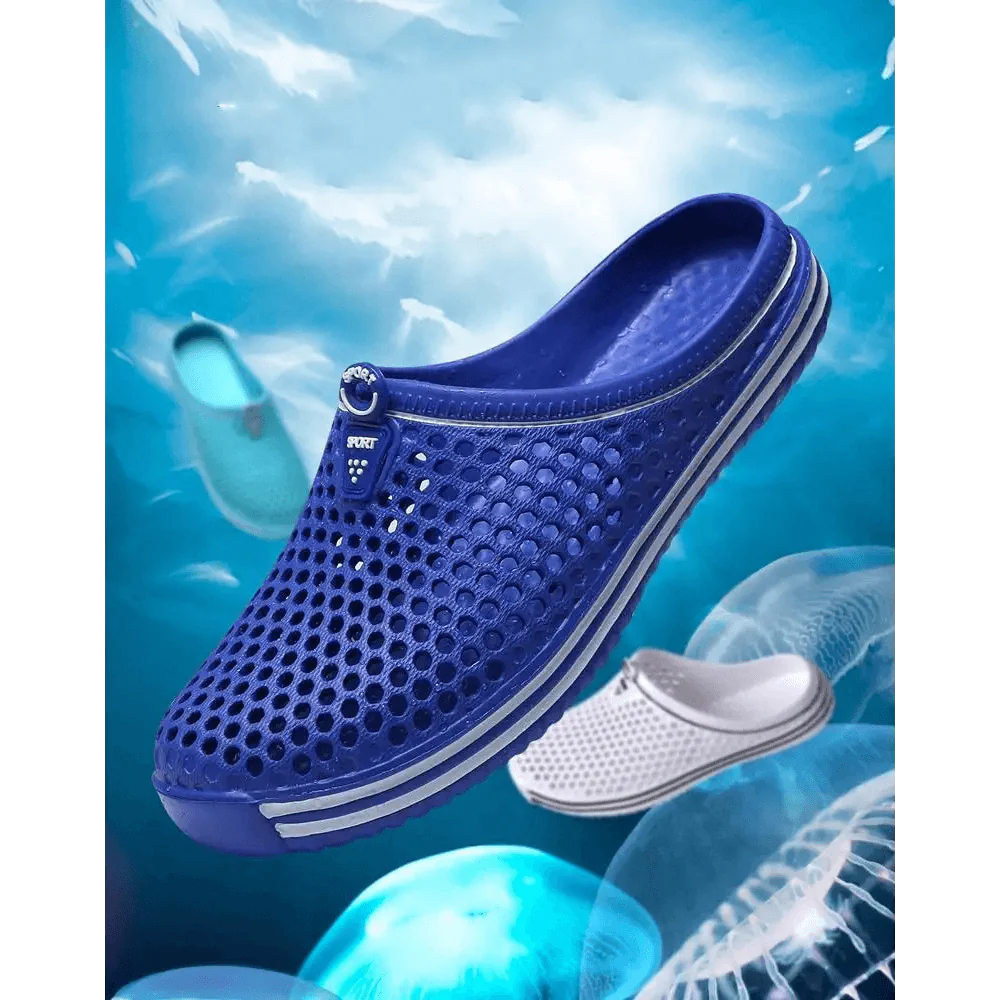 Unisex Hollow Out Garden Clogs Sporty Beach Slippers