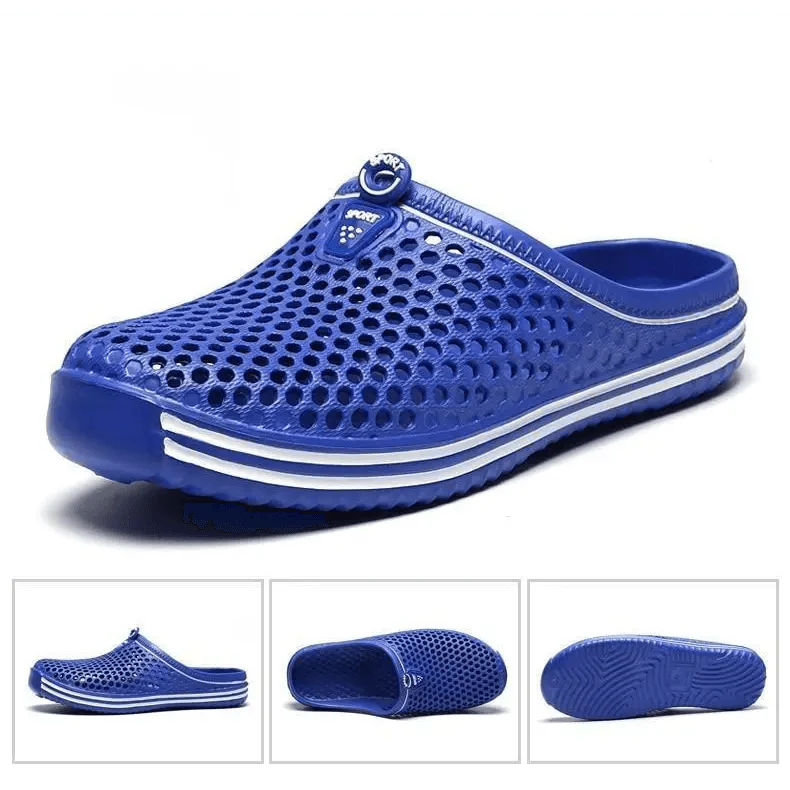 Unisex Hollow Out Garden Clogs Sporty Beach Slippers