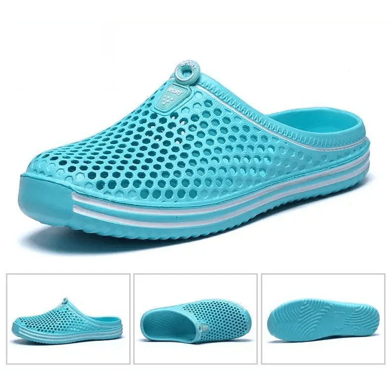 Unisex Hollow Out Garden Clogs Sporty Beach Slippers