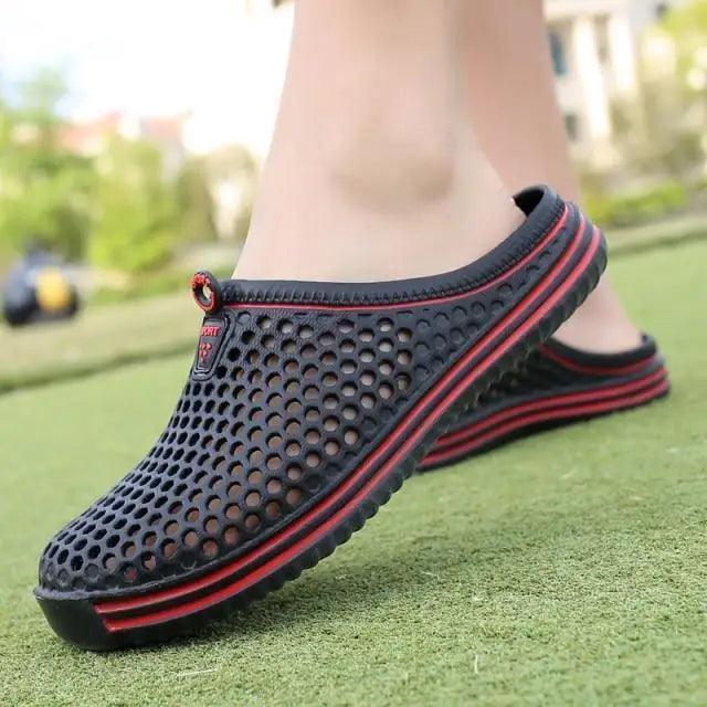 Unisex Hollow Out Garden Clogs Sporty Beach Slippers