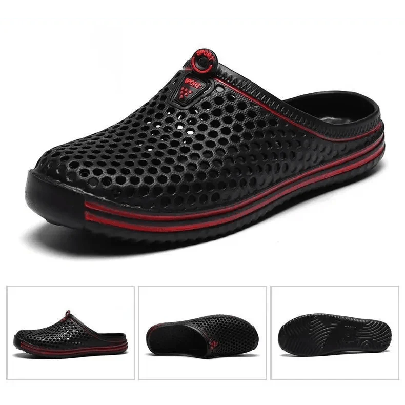 Unisex Hollow Out Garden Clogs Sporty Beach Slippers