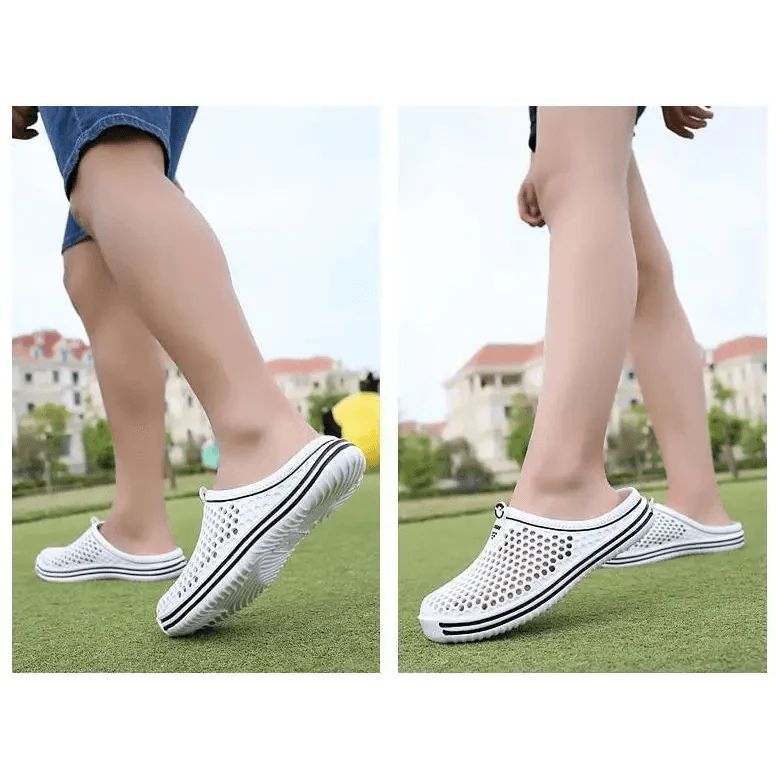 Unisex Hollow Out Garden Clogs Sporty Beach Slippers