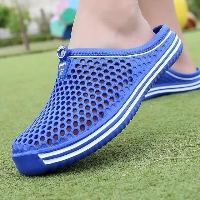 Unisex Hollow Out Garden Clogs Sporty Beach Slippers